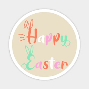 'Happy Easter' Shirt Magnet